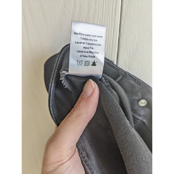 Cello Women's Black Skinny Denim Belt Loop Mid Rise Slim Fit  Pants Size 5/27 - Picture 5 of 5